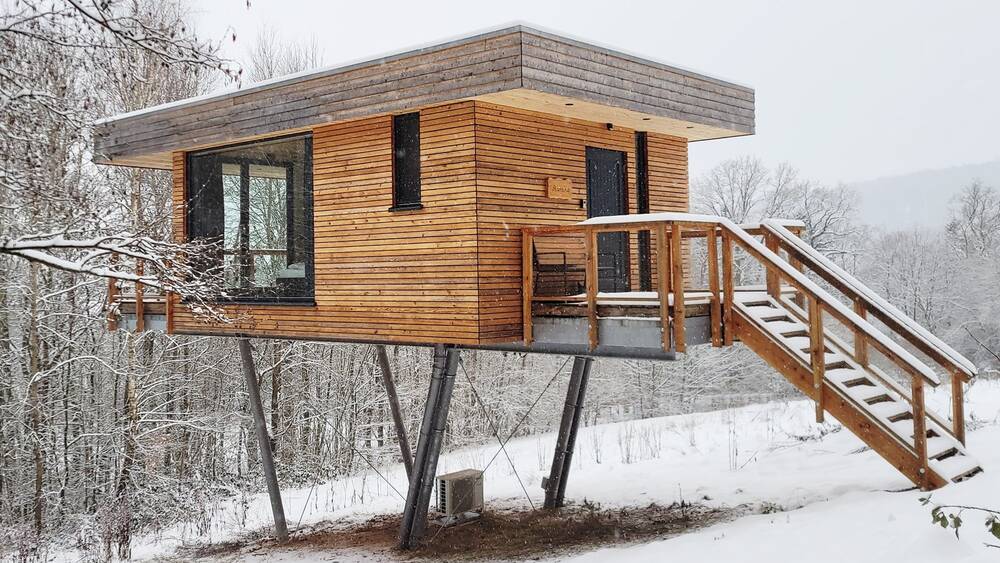 Komfort-Baumhaus Komfort-Baumhaus, Winter, 1 Übernachtung bis 3 Pers. am We (Fr/Sa, Sa/So)
