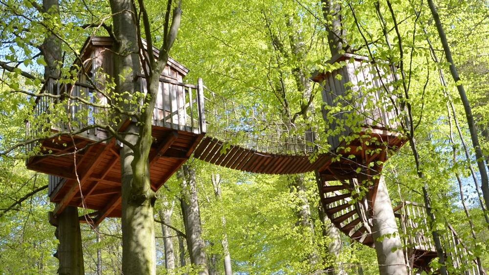 Baumhaus für zwei Personen
