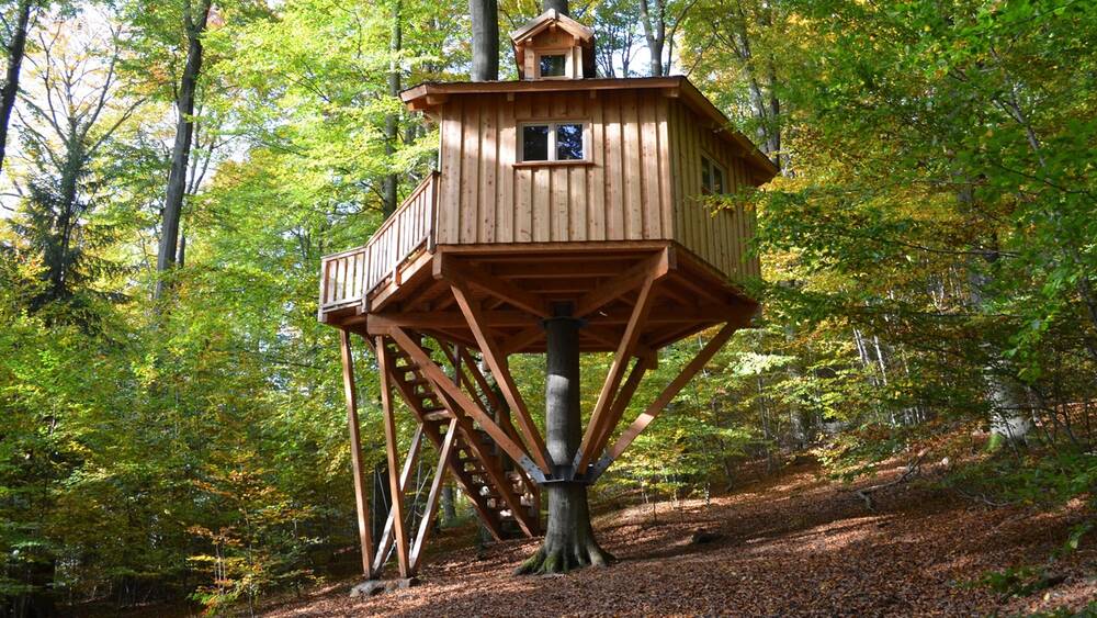 Baumhaus für zwei Personen