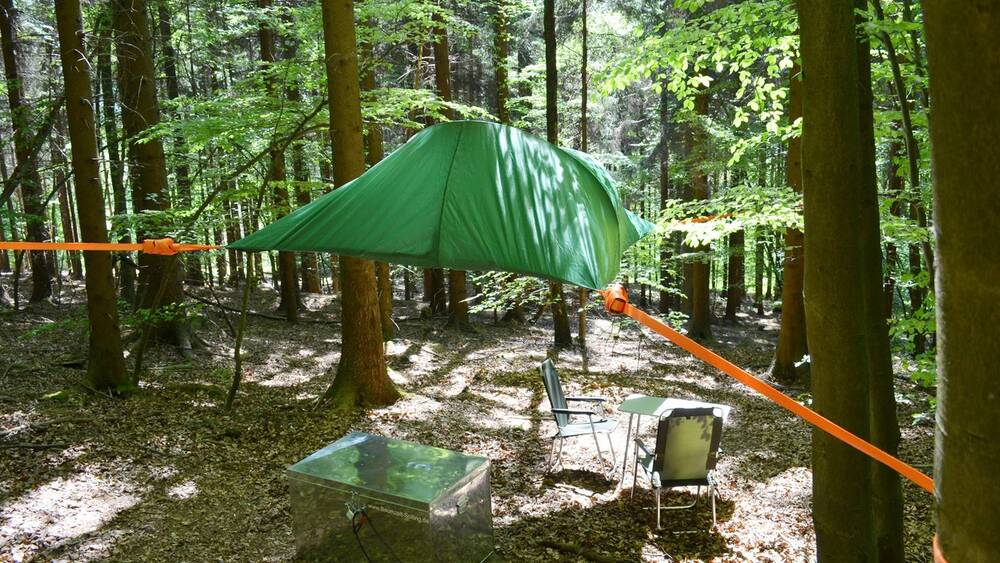 Baumzelt für zwei Personen
